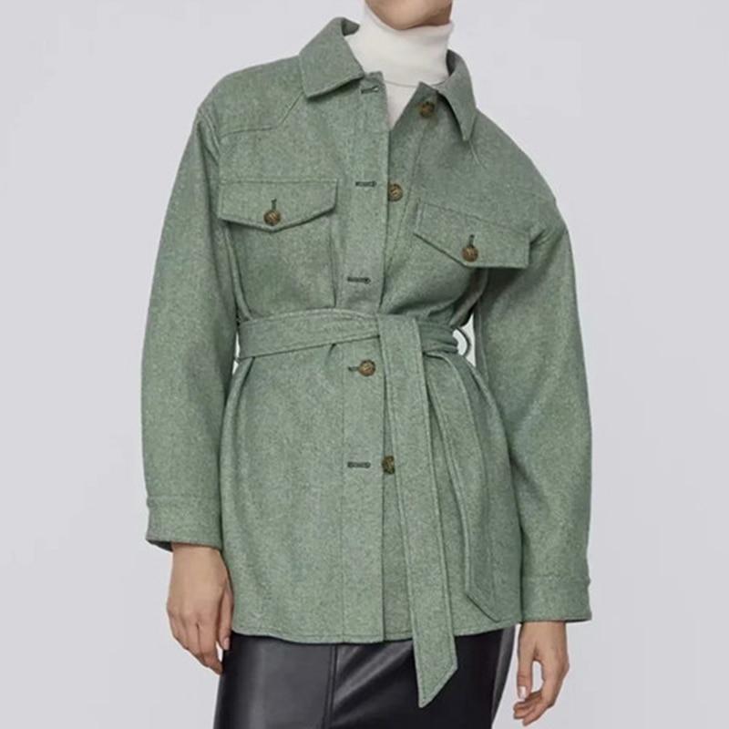 Variant image for Dam Designerrock med Midjebälte Bomull Polyester-13