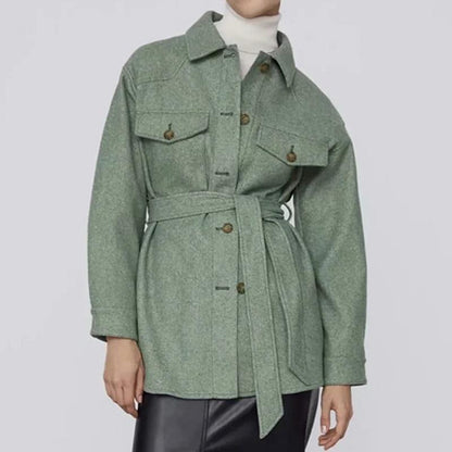 Variant image for Dam Designerrock med Midjebälte Bomull Polyester-13