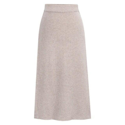 Variant image for Dam Midi Kjol Figursydd Ribbad Bomull Polyester-25