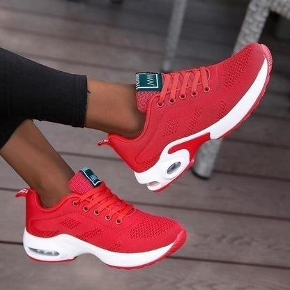 Kvinnors Sneakers Sportiga Mesh Lätta Andningsbara 5