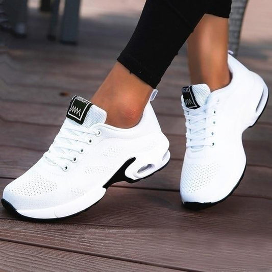 Kvinnors Sneakers Sportiga Mesh Lätta Andningsbara 1