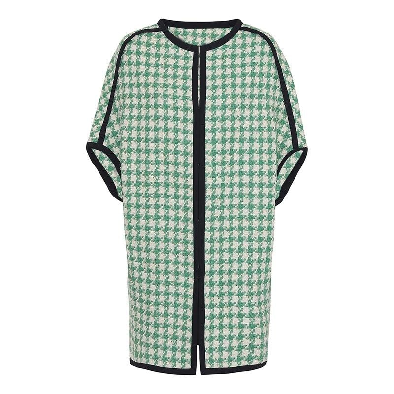 Dam Kappa Kortärmad Designer i Polyester – Elegant Snitt och Lätt Konstruktion för Vardag och Fest 4