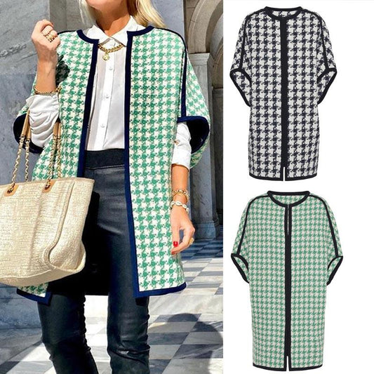 Dam Kappa Kortärmad Designer i Polyester – Elegant Snitt och Lätt Konstruktion för Vardag och Fest 1