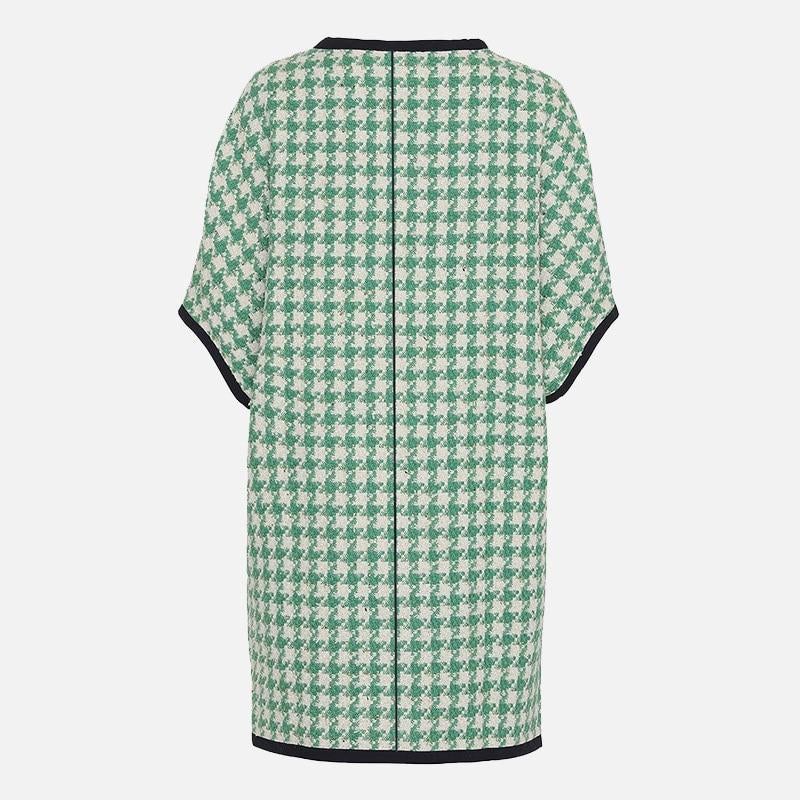 Dam Kappa Kortärmad Designer i Polyester – Elegant Snitt och Lätt Konstruktion för Vardag och Fest 2