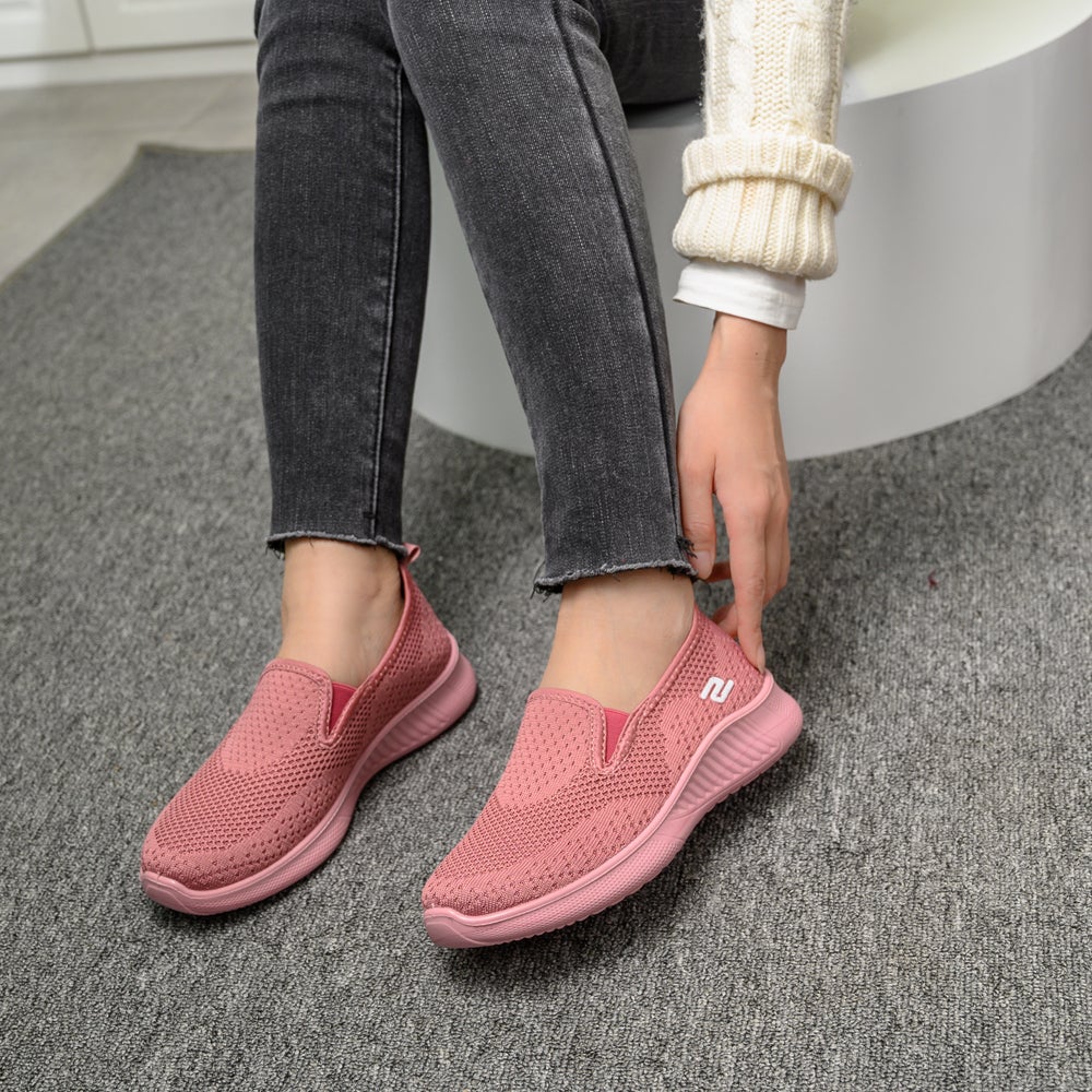 Herren Sneakers Sportig Nätdesign Flexibel Syntetisk-6