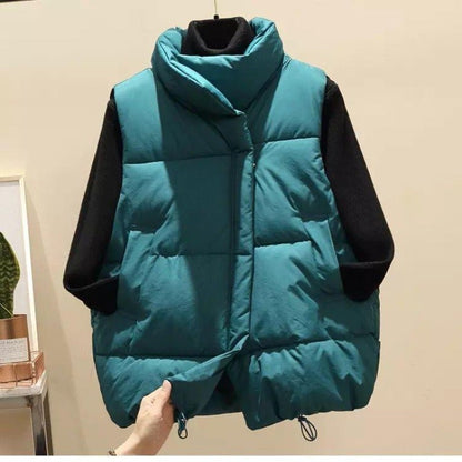 Dunväst Dam Vindtät Nylon för Höstpromenader och Fritidsaktiviteter-2