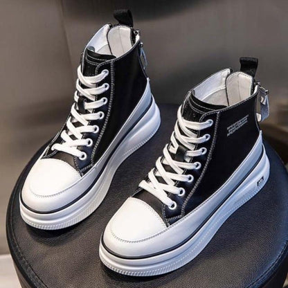 Variant image for Dam Sneakers Sportig Textil Plattform med Gummisula-7