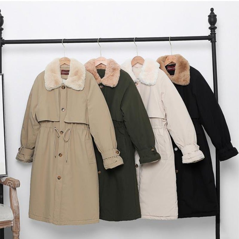 Dam Fodrad Bilrock Klassisk Design Bomull Polyester-2