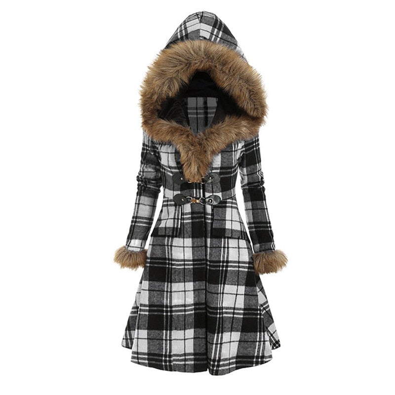 Variant image for Dam Kort Trenchcoat Med Feminint Snitt Bomull Polyester-7