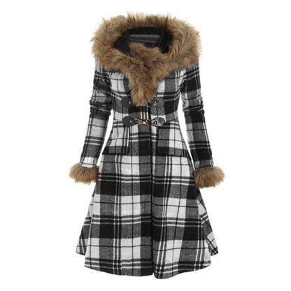 Dam Kort Trenchcoat Med Feminint Snitt Bomull Polyester-5