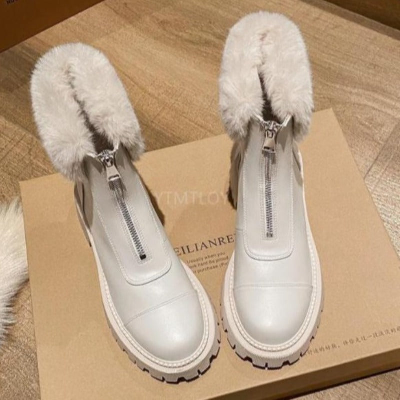 Dam Stövlar Chelsea Eco Leather Trendig Design-1