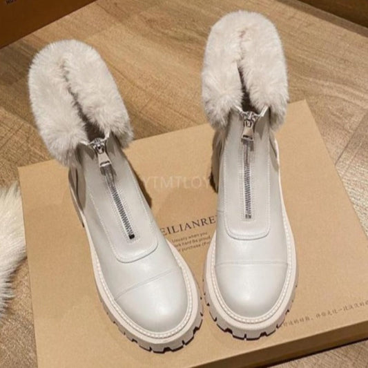Dam Stövlar Chelsea Eco Leather Trendig Design-1