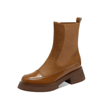 Dam Stövlar Klassisk Design Eco Leather-5