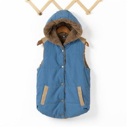 Variant image for Dam Väst Vattenavvisande Med Huva Dunväst-11