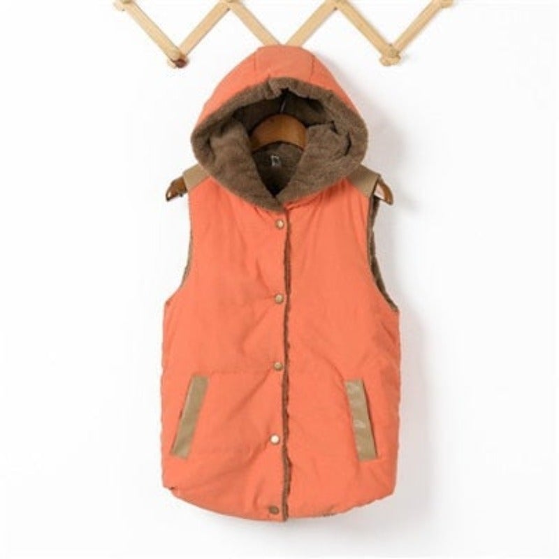 Variant image for Dam Väst Vattenavvisande Med Huva Dunväst-1