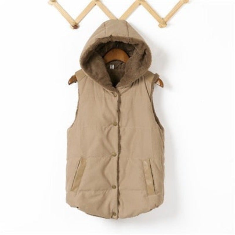 Variant image for Dam Väst Vattenavvisande Med Huva Dunväst-31