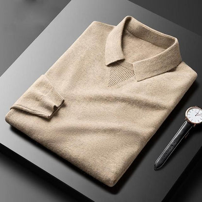 Lindex Stickad Dam Tröja Tidlös Design Kashmirmix-4