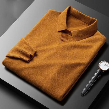 Lindex Stickad Dam Tröja Tidlös Design Kashmirmix-2