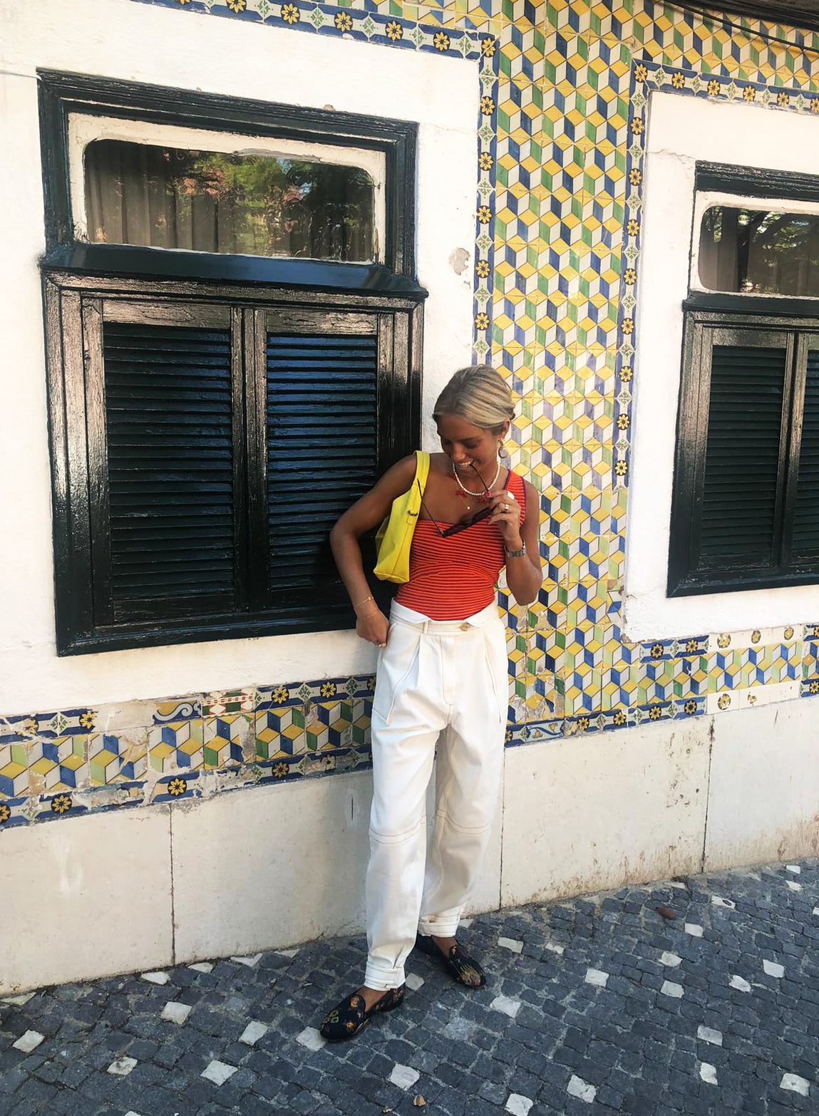 Dam Bodysuit Asymmetrisk Design i Bomull och Viskos 3