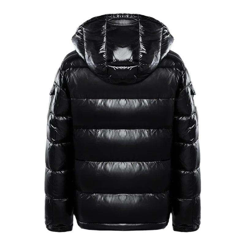 Herr Vadderad Jacka Modern Design Polyester-2