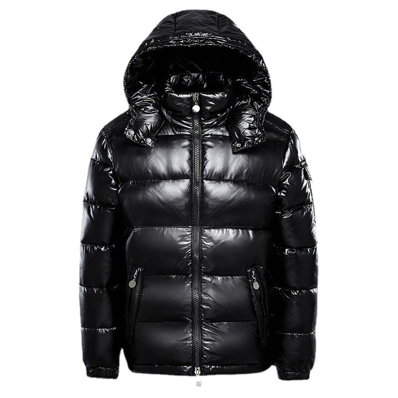 Herr Vadderad Jacka Modern Design Polyester-1