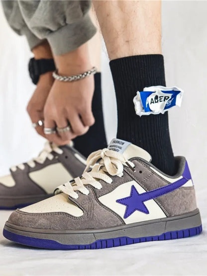 Unisex Sneakers Skateboard Modern Syntetmaterial-2
