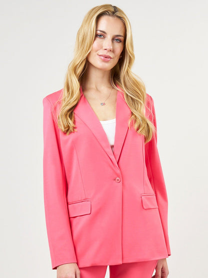 Dam Blus Skräddarsydd Denim Modern Knapplås-1