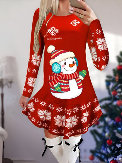 Dam Glittrig Miniklänning Lätt Material för Festliga Tillfällen-6