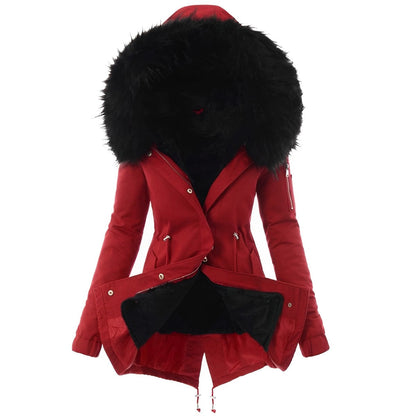 Variant image for Dam Vinterjacka Lång Isolerad Elegant Syntetisk-25