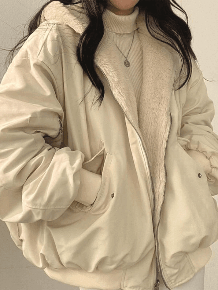 Damjacka Termisk Modern Polyester för Kalla Dagar 1