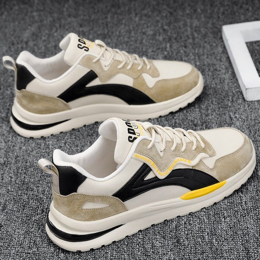 Dam Sneakers Hög Kvalitet Trendig Design Syntetmaterial-1