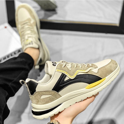 Dam Sneakers Hög Kvalitet Trendig Design Syntetmaterial-3