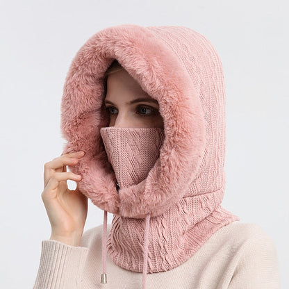 Variant image for Unisex Hoodie Multifunktionell Mjuk Stickad Polyester-1
