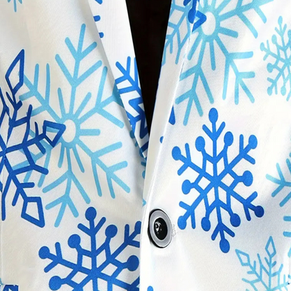 Herr Blazer Festlig Design Högkvalitativ Tyg-4