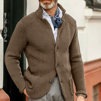 Herr Pullover Modern Högkvalitativt Material 3