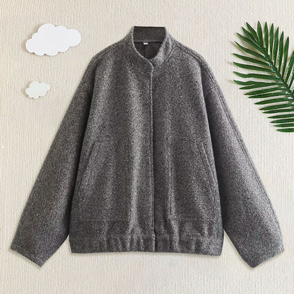 Damjacka Bomber Vattenavvisande Polyester Elegant Design-3