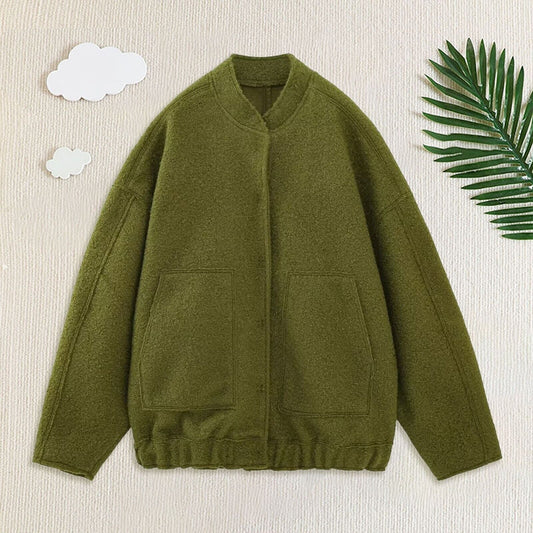 Damjacka Bomber Vattenavvisande Polyester Elegant Design-1