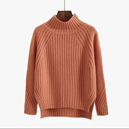 Variant image for Stickad Dam Tröja Slim Fit Lyxigt Material-16