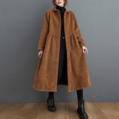 Damens Cinch Rock Fransk Corduroy Elegant Design 3