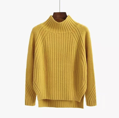 Variant image for Stickad Dam Tröja Slim Fit Lyxigt Material-1