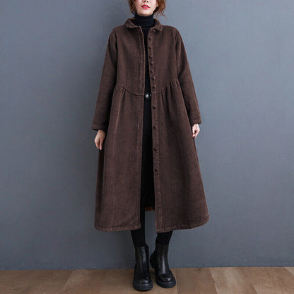 Damens Cinch Rock Fransk Corduroy Elegant Design 9