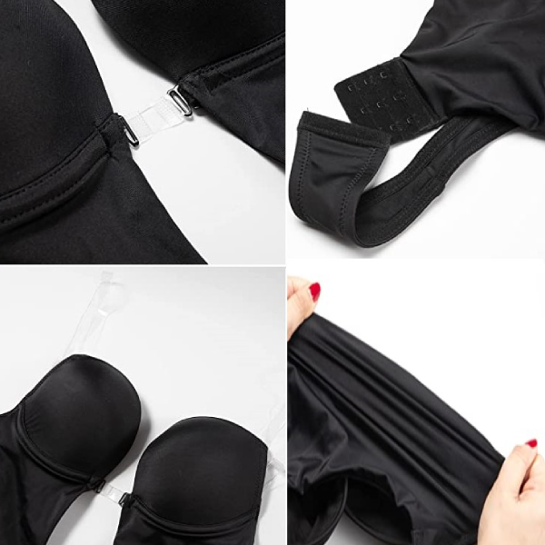 Kvinnors Body Shaper Sömlös Design Andningsbart Material-2