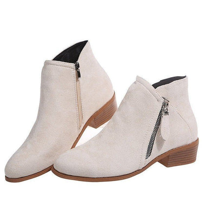 Variant image for Dam Stövlar Mocka Vegan Velourläder Elegant Komfort-25