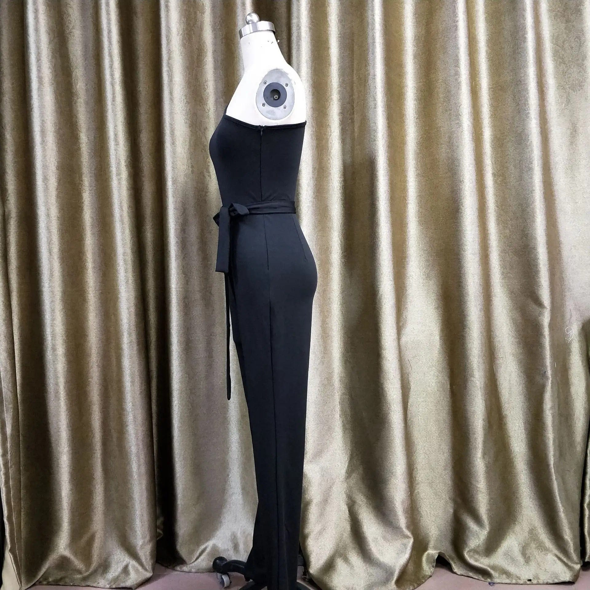 Dam Overall Asymmetrisk En-Axel Polyester Spandex 6