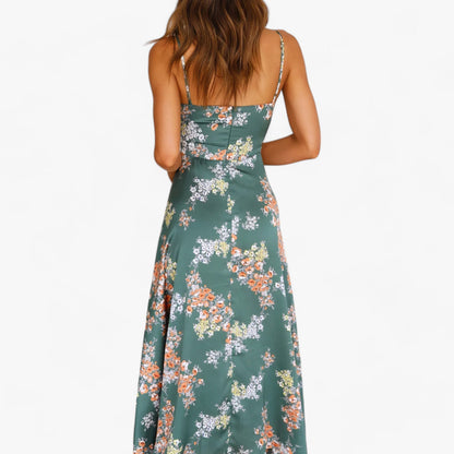 Sommarklänning Dam Bekväm Bomull Polyester för Midsommar och Fest 2