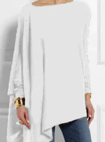 Variant image for Dam Poncho Asymmetrisk Kashmirmix Trendig Stil-31