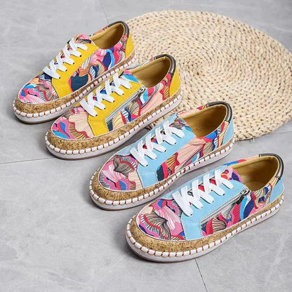 Kvinnors Sneakers Ergonomisk Andningsbar Tyg 3