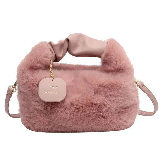 Damväska Praktisk Fluffig Design Hållbart Tyg 8