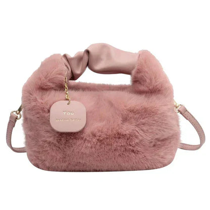 Damväska Praktisk Fluffig Design Hållbart Tyg 2