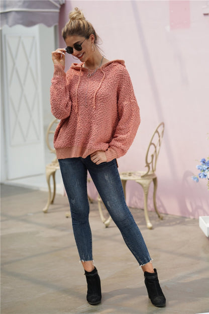 Unisex Hoodie Plush Polyester with Hood-6